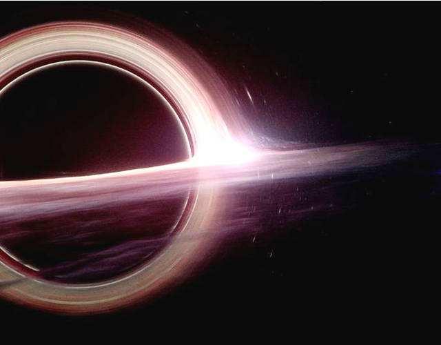 宇宙中黑洞的中心只有两种可能，一个是实体，另一个是虚无，是就是引力巨大的星球，虚则是一个更大的空间