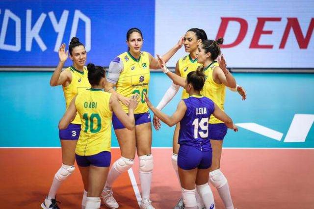 巴西女排第21次夺南美锦标赛冠军 超新星荣膺mvp