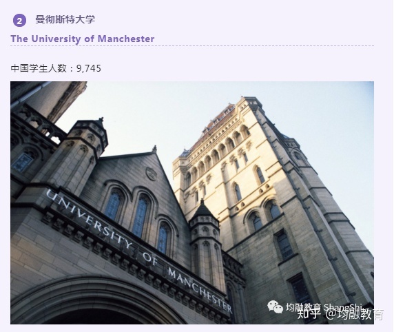 【英国留学】盘点中国门生最多的前10所英国大学！ 第5张图片
