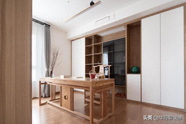 115㎡日式原木风，打造自然与安好的家居空间，真的很会享用生活 第7张图片