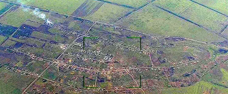 “大炮齐发，夷为高山”？俄乌争取的村落，根基城市被抹掉 第4张图片