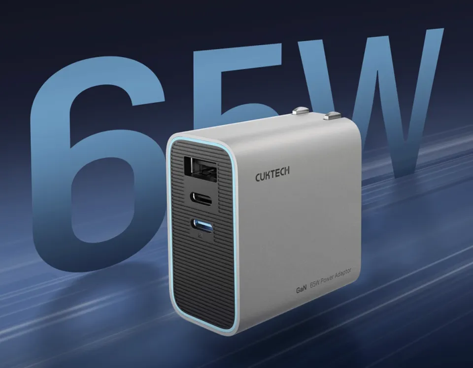 酷态科推出 65W 电能闪充氮化镓充电器，售价 99 元 第1张图片