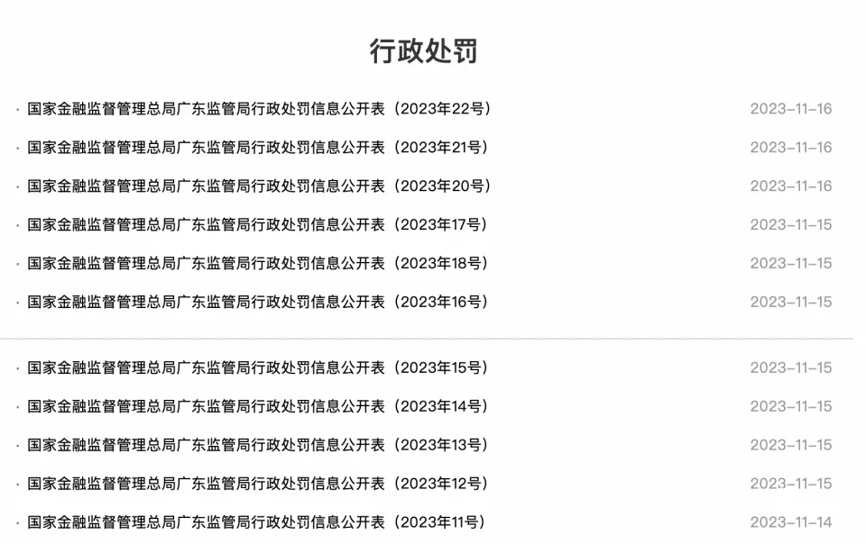 广州银行收到11张罚单被罚910万，其东莞分行被罚30万 第1张图片