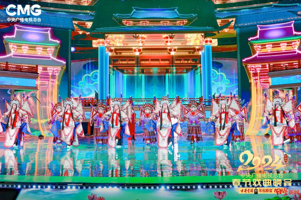 三星堆三国川剧元素亮相 《2024春节戏曲晚会》今晚播出 第3张图片